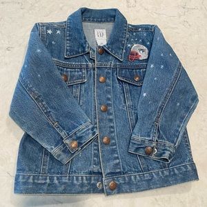 New England Patriots Toddler Jean Jacket
